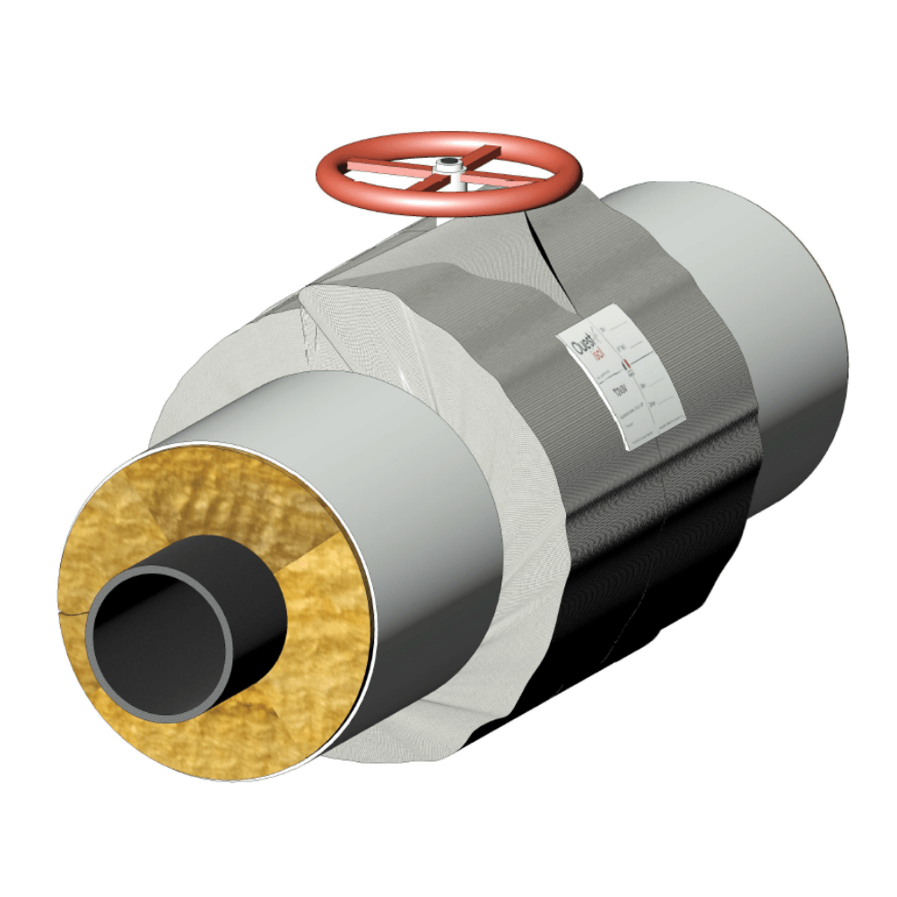 Isolation vanne à volant 3