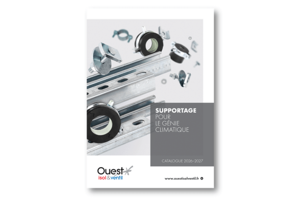 Couverture Catalogue Supportage Ouest Isol & Ventil 2026