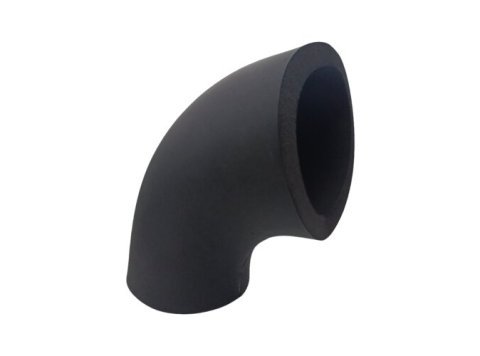 Coude 3D isolant pré-fabriqué en mousse élastomère
