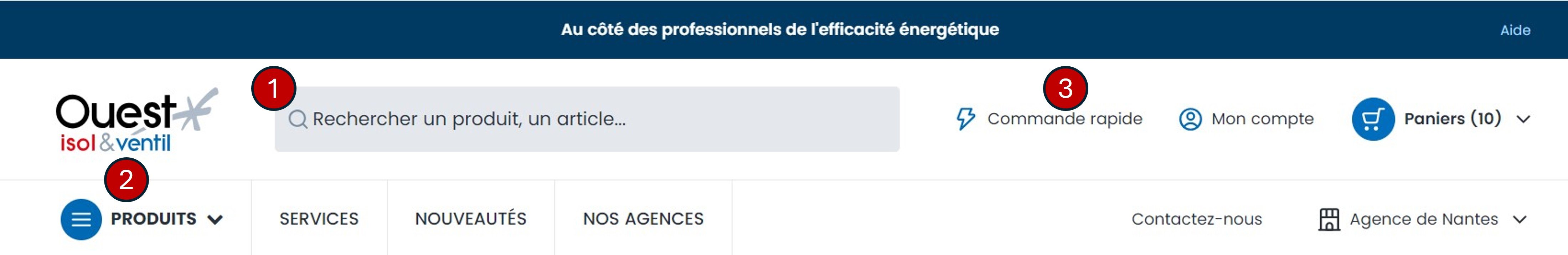 Recherche produit OIV