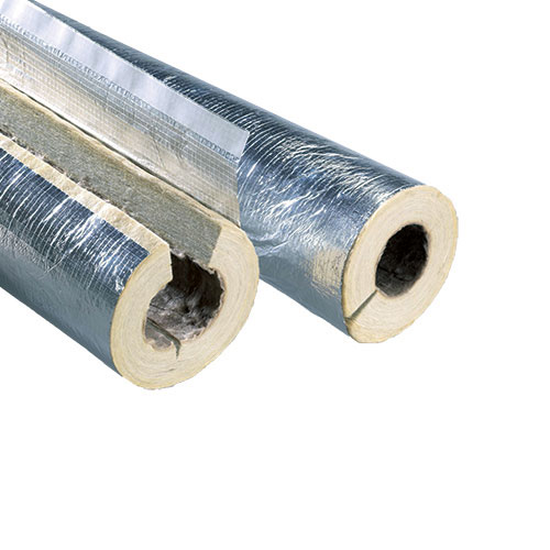 Coquille isolante revêtue U PROTECT PIPE SECTION ALU 2